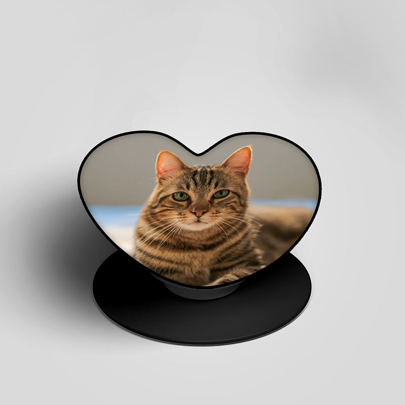 Pop personalizado - Corazón negro - Super Case